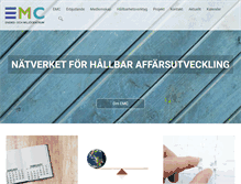 Tablet Screenshot of emcsverige.se